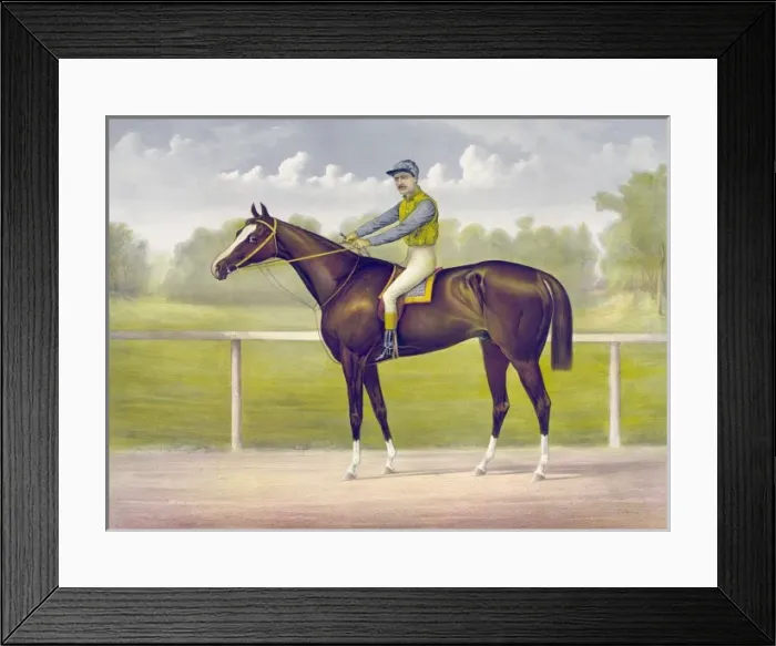 Framed Print : The racing King Salvator, mile record, 1: 35 1 / 2: by Prince C Framed Print : The racing King Salvator, mile record, 1: 35 1 / 2: by Prince C