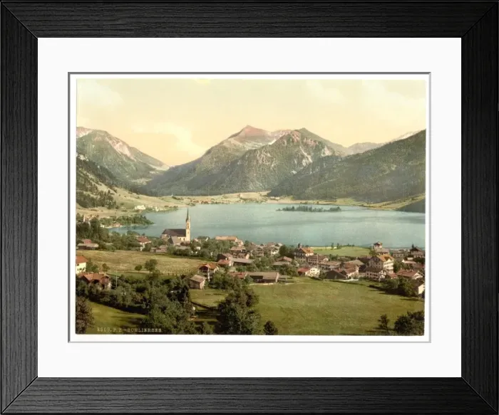 Framed Print : Schliersee, Bavaria, Germany Framed Print : Schliersee, Bavaria, Germany