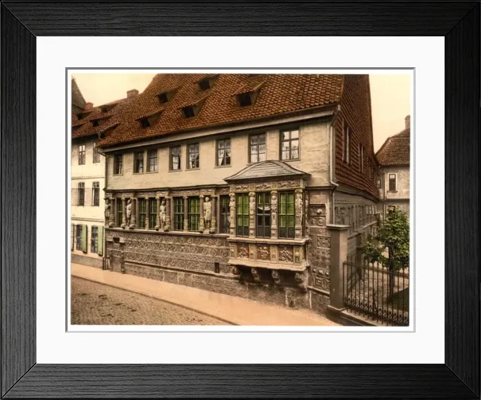 Framed Print : Kaiserhaus, Hildesheim, Hanover, Germany Framed Print : Kaiserhaus, Hildesheim, Hanover, Germany