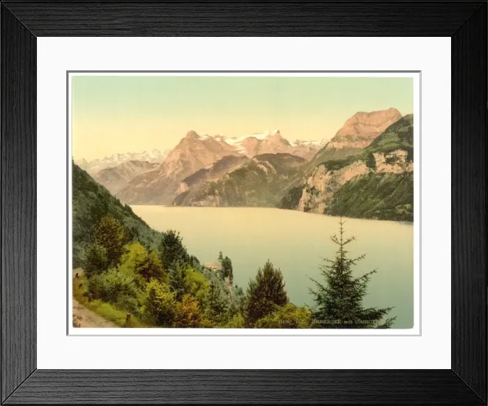 Framed Print : Urnersee and Urirotstock, Lake Lucerne, Switzerland Framed Print : Urnersee and Urirotstock, Lake Lucerne, Switzerland