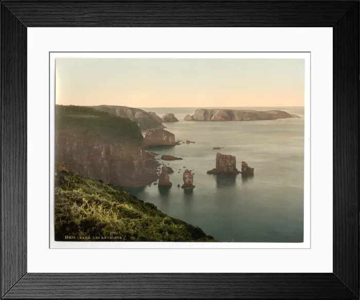 Framed Print : Sark, Les Autelets, Channel Islands, England Framed Print : Sark, Les Autelets, Channel Islands, England