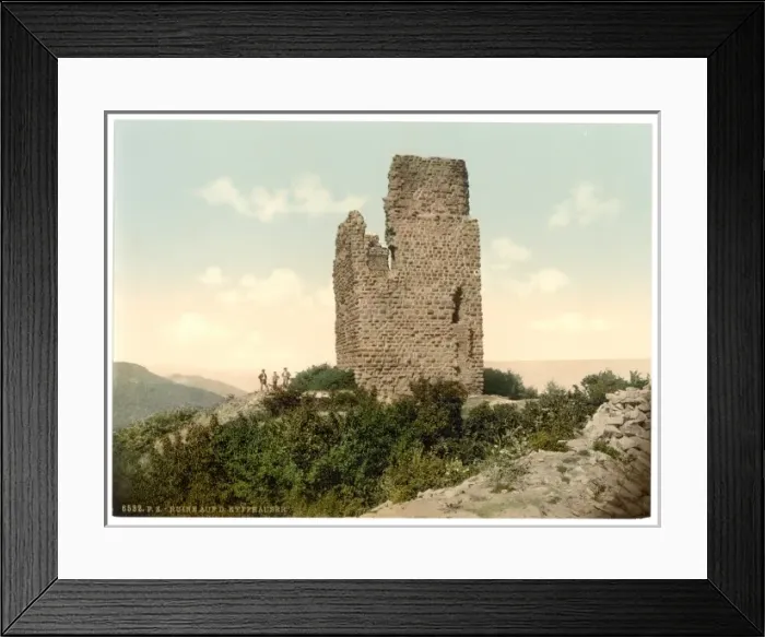 Framed Print : Ruins on the Kyffhausen, Hartz, Germany Framed Print : Ruins on the Kyffhausen, Hartz, Germany