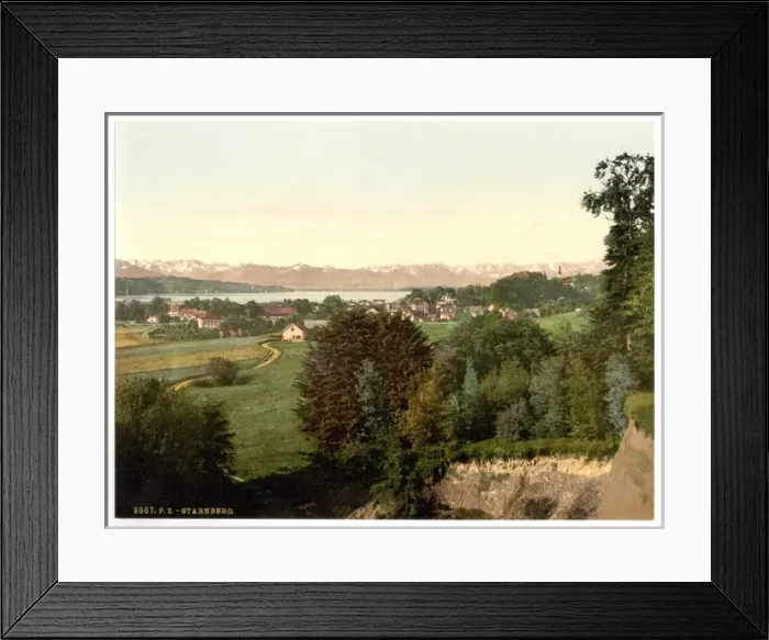 Framed Print : Starnberg, Bavaria, Germany Framed Print : Starnberg, Bavaria, Germany