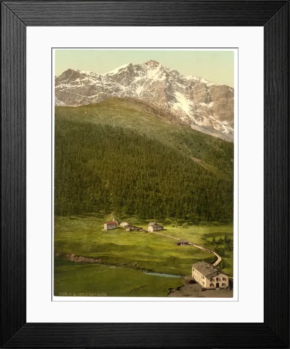 Framed Print : St. Gertraud, Tyrol, Austro-Hungary Framed Print : St. Gertraud, Tyrol, Austro-Hungary