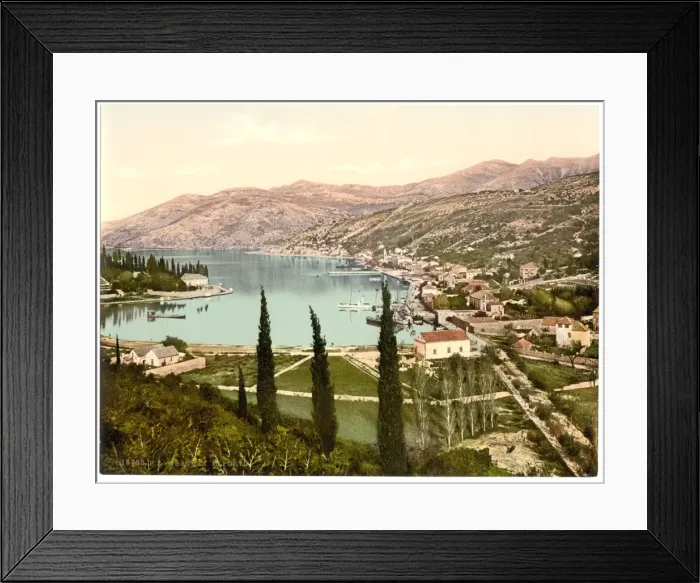 Framed Print : Gravosa, the harbor, Dalmatia, Austro-Hungary Framed Print : Gravosa, the harbor, Dalmatia, Austro-Hungary
