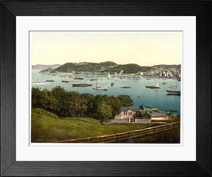 Framed Print : The bay, Oban, Scotland Framed Print : The bay, Oban, Scotland
