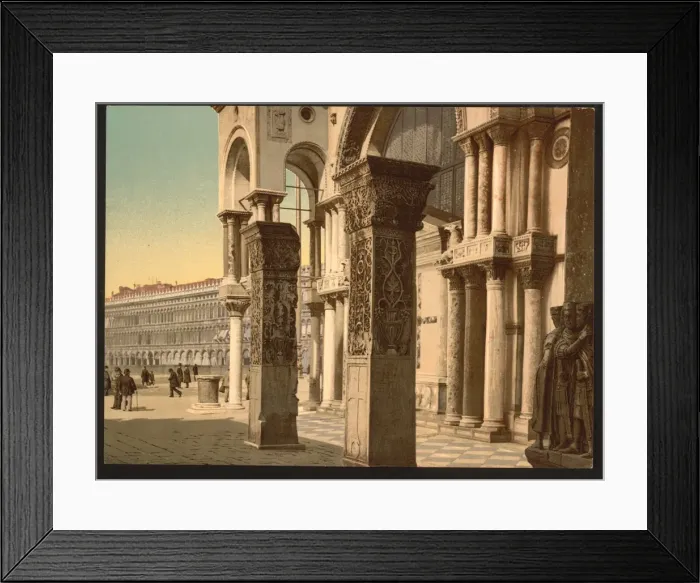 Framed Print : Columns of St. Marks Church, Venice, Italy Framed Print : Columns of St. Marks Church, Venice, Italy