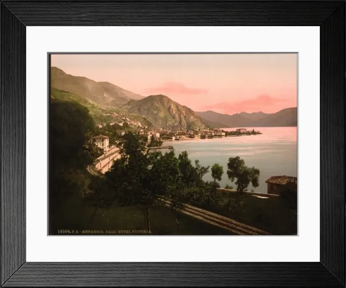 Framed Print : Menaggio, general view, Lake Como, Italy Framed Print : Menaggio, general view, Lake Como, Italy