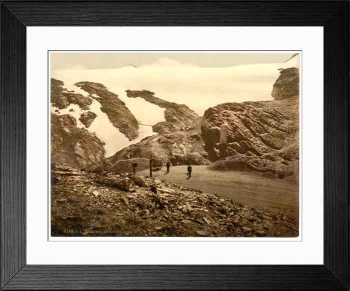 Framed Print : Stilferjoch (i. e. Stilfer Joch), Stelvio, II. Tyrol, Austr Framed Print : Stilferjoch (i. e. Stilfer Joch), Stelvio, II. Tyrol, Austr