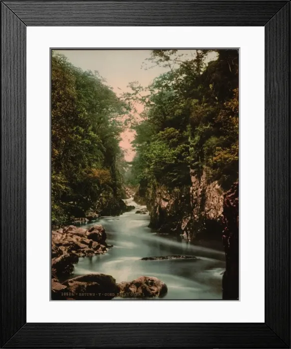 Framed Print : Fairy Glen I, Bettws-y-Coed (i. e. Betws), Wales Framed Print : Fairy Glen I, Bettws-y-Coed (i. e. Betws), Wales