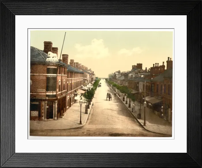Framed Print : Lumley Road, Skegness, England Framed Print : Lumley Road, Skegness, England