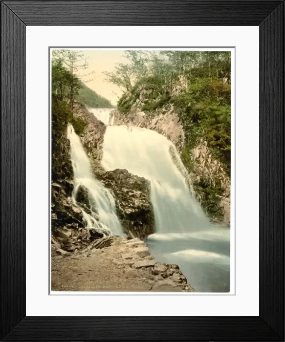 Framed Print : Rhaiadr Mawddach, Dolgelly (i. e. Rhaeadr Mawddach, Dolgellau Framed Print : Rhaiadr Mawddach, Dolgelly (i. e. Rhaeadr Mawddach, Dolgellau