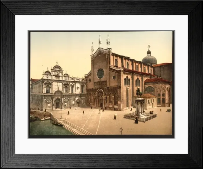 Framed Print : St. John and St. Paul Church, Venice, Italy Framed Print : St. John and St. Paul Church, Venice, Italy