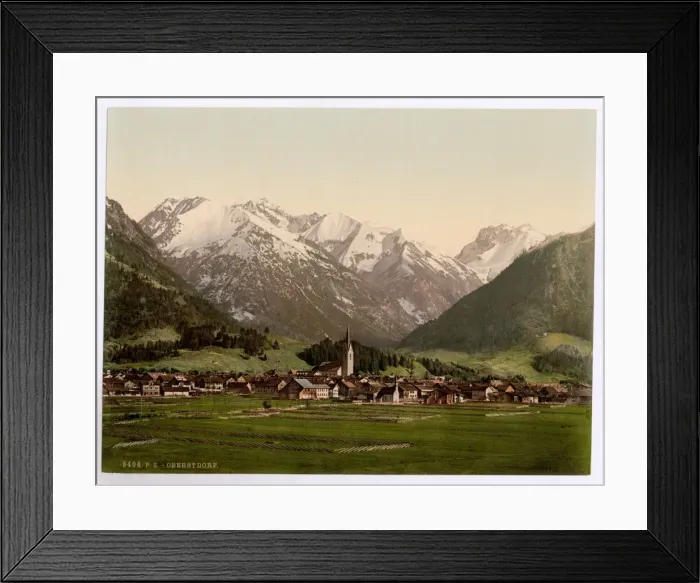 Framed Print : Oberstdorf, Bavaria, Germany Framed Print : Oberstdorf, Bavaria, Germany
