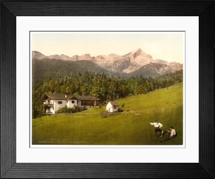 Framed Print : Raintalerbauer, Partenkirchen, Upper Bavaria, Germany Framed Print : Raintalerbauer, Partenkirchen, Upper Bavaria, Germany
