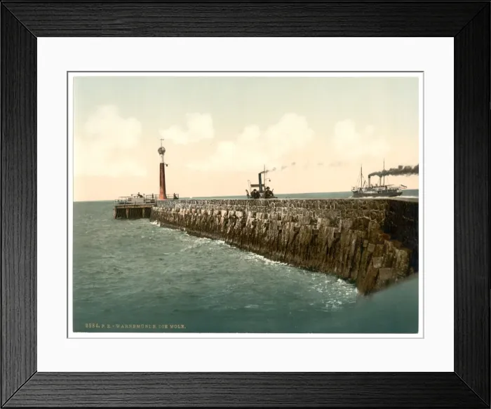Framed Print : The harbor, Warnemunde, Rostock, Mecklenburg-Schwerin, Germa Framed Print : The harbor, Warnemunde, Rostock, Mecklenburg-Schwerin, Germa