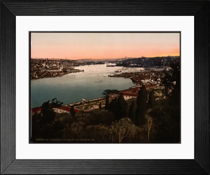 Framed Print : The Golden Horn, Constantinople, Turkey Framed Print : The Golden Horn, Constantinople, Turkey