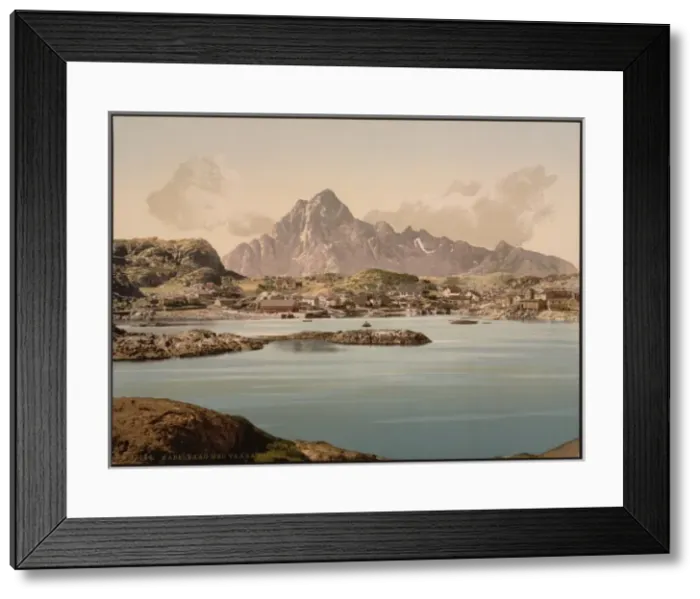 Framed Print : With Vaagakallen, Kabelvaag, Norway Framed Print : With Vaagakallen, Kabelvaag, Norway