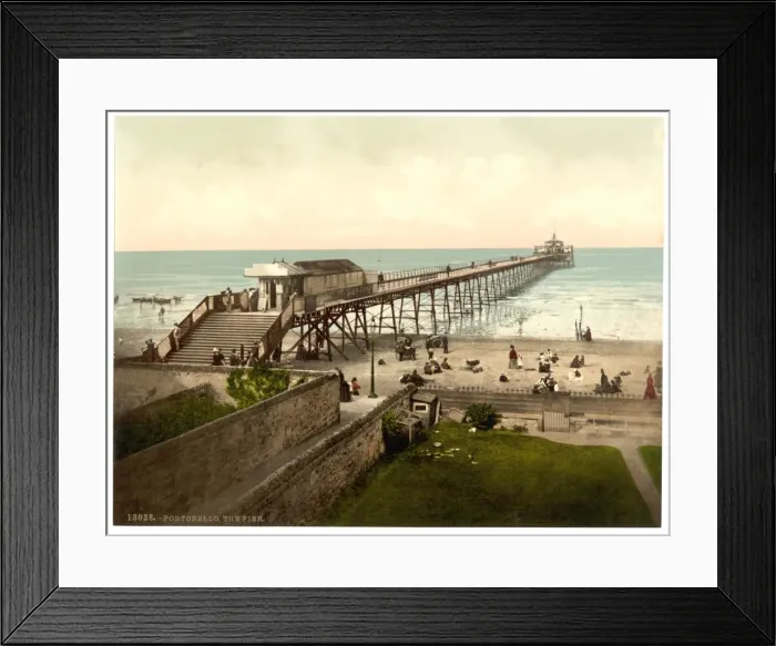 Framed Print : The pier, Portobello, Scotland Framed Print : The pier, Portobello, Scotland