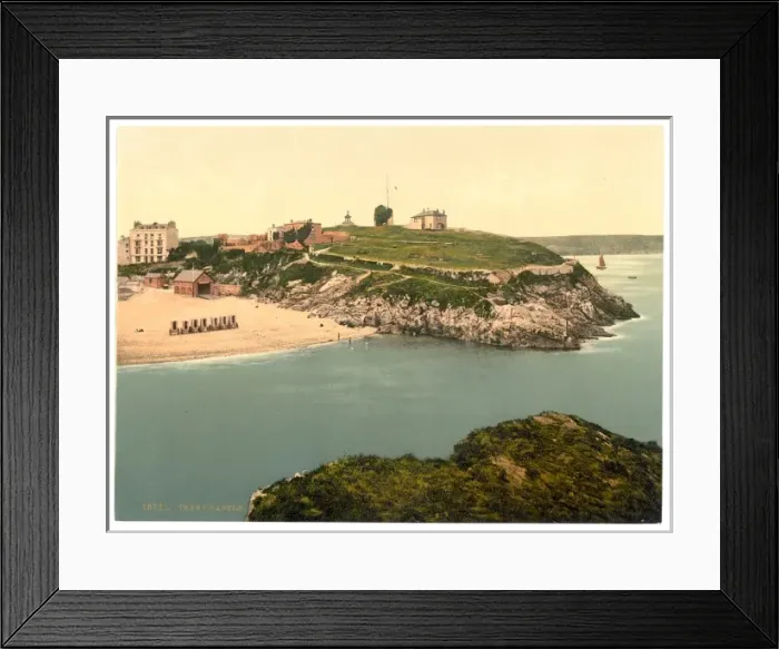 Framed Print : Castle, Tenby, Wales Framed Print : Castle, Tenby, Wales