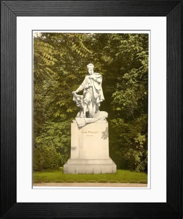 Framed Print : Makart Monument, Vienna, Austro-Hungary Framed Print : Makart Monument, Vienna, Austro-Hungary