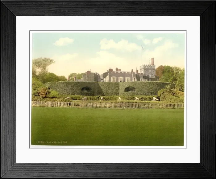 Framed Print : The castle, Walmer, England Framed Print : The castle, Walmer, England