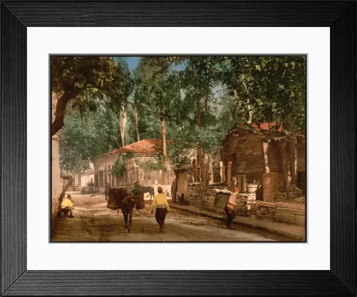 Framed Print : Scutari, Constantinople, Turkey Framed Print : Scutari, Constantinople, Turkey