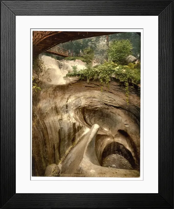Framed Print : Glacier Garden, part of the artificial glaciers, Lucerne, Sw Framed Print : Glacier Garden, part of the artificial glaciers, Lucerne, Sw