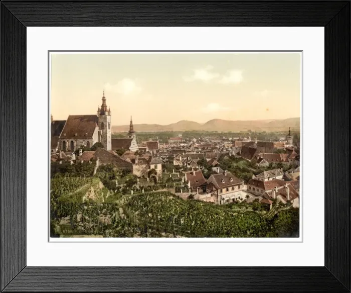 Framed Print : Krems, Lower Austria, Austro-Hungary Framed Print : Krems, Lower Austria, Austro-Hungary
