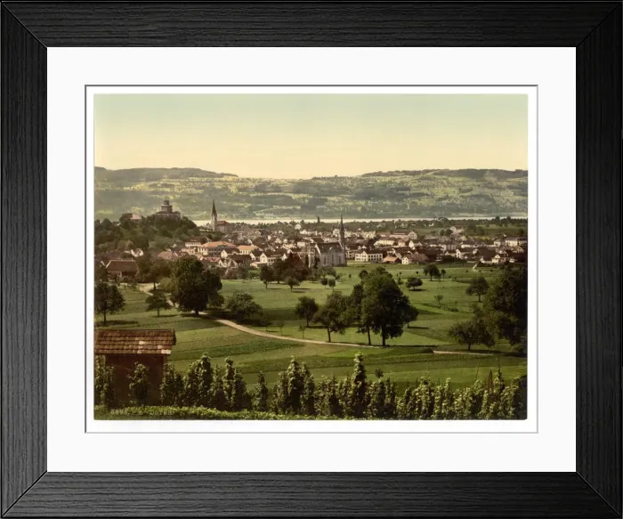 Framed Print : Uster, general view, Switzerland Framed Print : Uster, general view, Switzerland