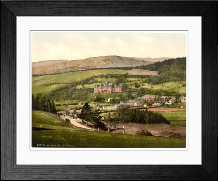 Framed Print : Hydropathic, Moffat, Scotland Framed Print : Hydropathic, Moffat, Scotland
