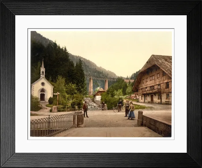 Framed Print : Entrance to gorge, Hollenthal, Black Forest, Baden, Germany Framed Print : Entrance to gorge, Hollenthal, Black Forest, Baden, Germany