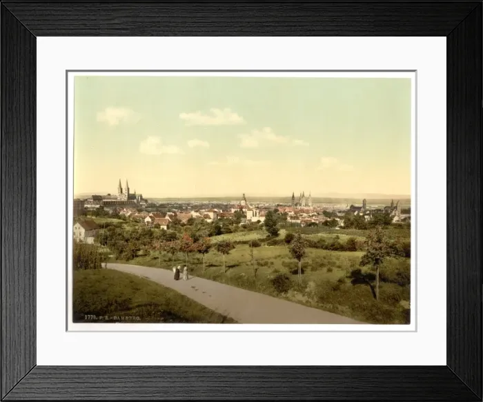 Framed Print : Bamberg, general view, Bavaria, Germany Framed Print : Bamberg, general view, Bavaria, Germany