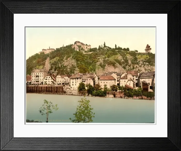 Framed Print : Graz, electrical elevator, Styria, Austro-Hungary Framed Print : Graz, electrical elevator, Styria, Austro-Hungary