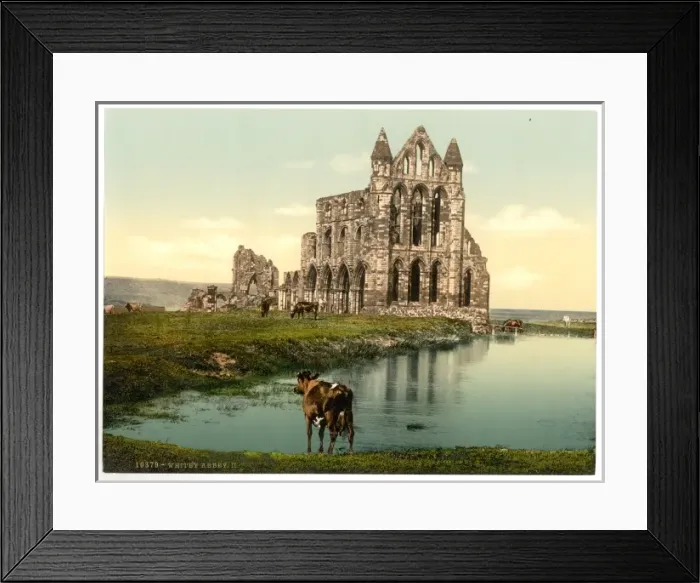 Framed Print : Whitby, the abbey, II. Yorkshire, England Framed Print : Whitby, the abbey, II. Yorkshire, England