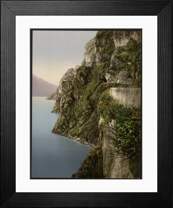 Framed Print : Ponale Road, Lake Garda, Italy Framed Print : Ponale Road, Lake Garda, Italy