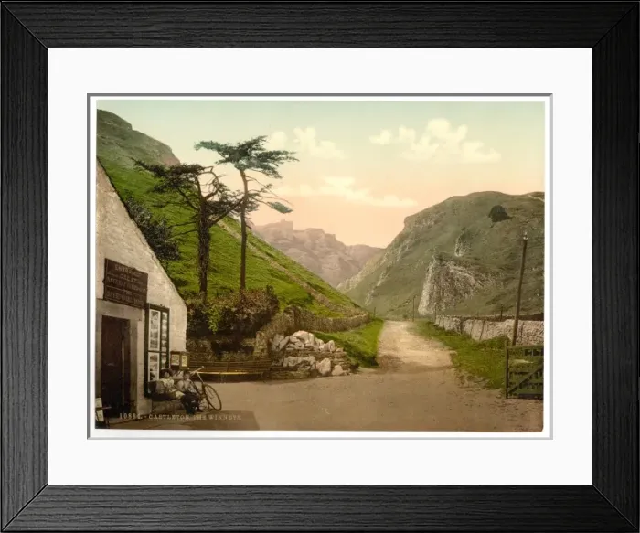 Framed Print : The Winnets, Castleton, Derbyshire, England Framed Print : The Winnets, Castleton, Derbyshire, England
