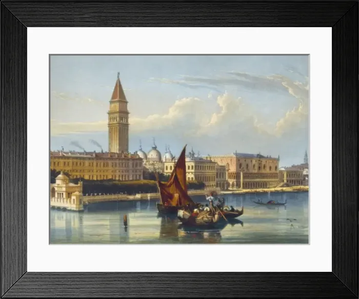 Framed Print : View of the Grand Canal, Venice, Italy Framed Print : View of the Grand Canal, Venice, Italy