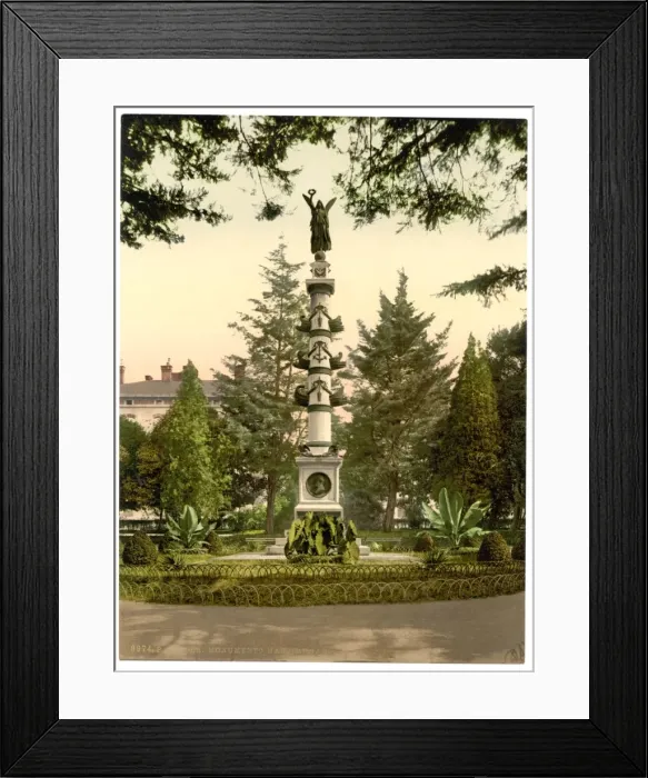 Framed Print : Pola, Maximilians Monument, Istria, Austro-Hungary Framed Print : Pola, Maximilians Monument, Istria, Austro-Hungary