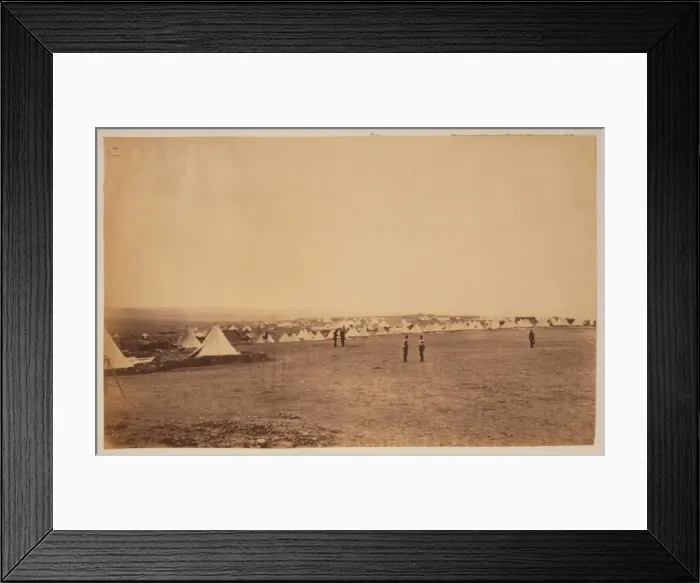 Framed Print : Looking towards St. Georges Monastery, tents of the 4th Div Framed Print : Looking towards St. Georges Monastery, tents of the 4th Div