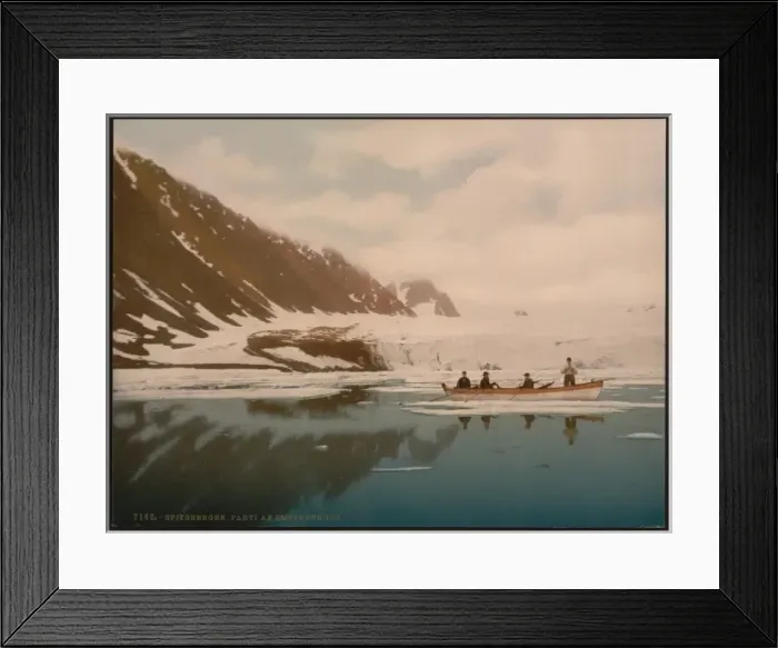 Framed Print : View of Smeerenberg (i. e. Smeerenburg), Spitzbergen, Norway Framed Print : View of Smeerenberg (i. e. Smeerenburg), Spitzbergen, Norway