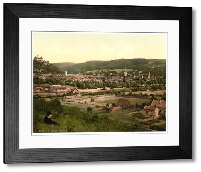 Framed Print : General view, Wernigerode, Hartz, Germany Framed Print : General view, Wernigerode, Hartz, Germany