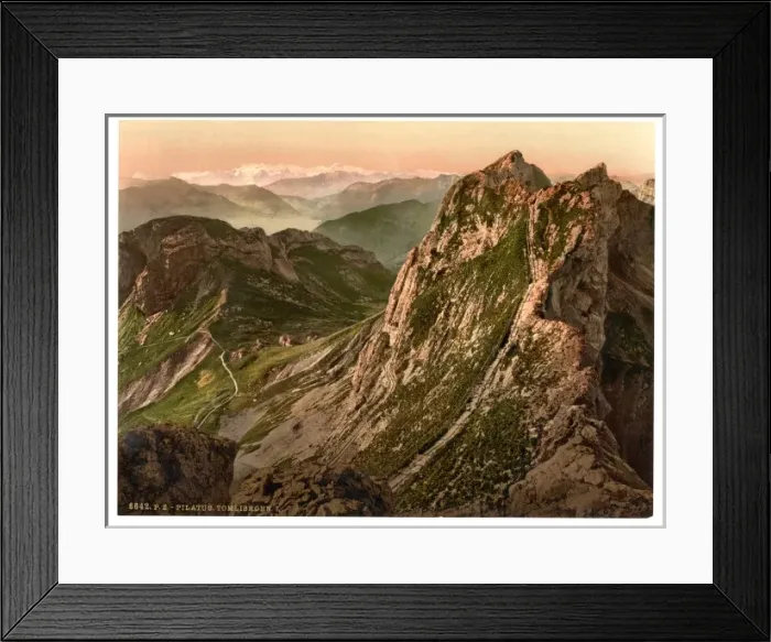 Framed Print : Tomlishorn, I. and Oberland Alps, Pilatus, Switzerland Framed Print : Tomlishorn, I. and Oberland Alps, Pilatus, Switzerland