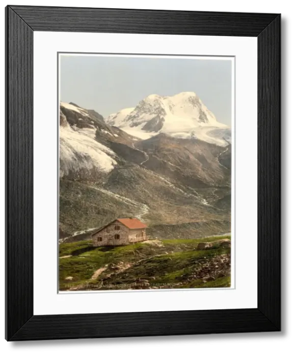 Framed Print : Stubaithal (i. e. Stubaital), Dresdenerhut and Schaufelspitz Framed Print : Stubaithal (i. e. Stubaital), Dresdenerhut and Schaufelspitz