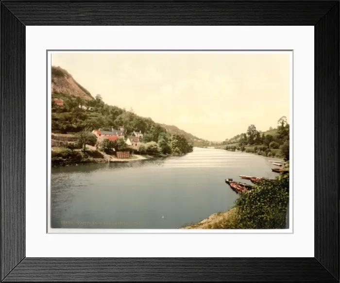 Framed Print : Whitchurch, near Symonds Yat, England Framed Print : Whitchurch, near Symonds Yat, England
