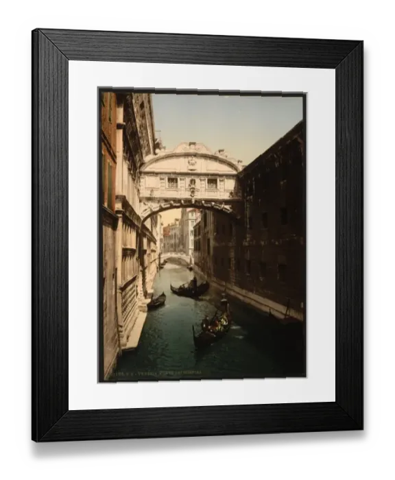 Framed Print : The Bridge of Sighs, Venice, Italy Framed Print : The Bridge of Sighs, Venice, Italy