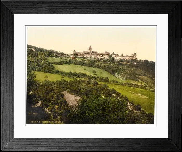 Framed Print : Kahlenberg, Vienna, Austro-Hungary Framed Print : Kahlenberg, Vienna, Austro-Hungary