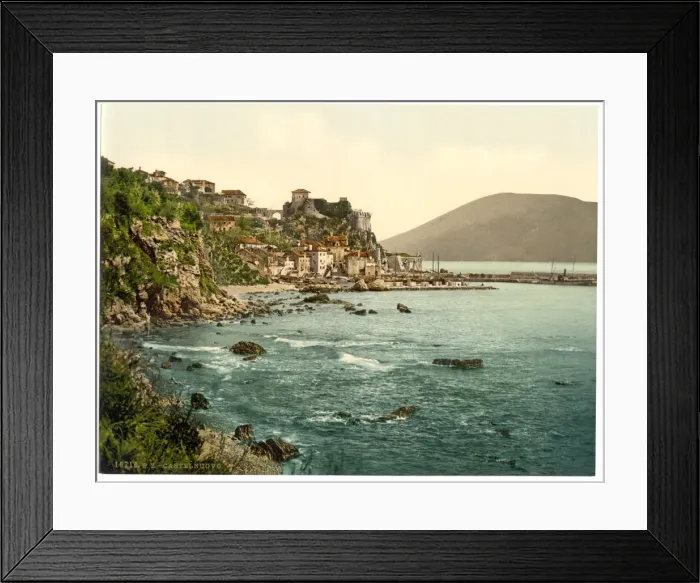 Framed Print : Castelnuovo, general view, Dalmatia, Austro-Hungary Framed Print : Castelnuovo, general view, Dalmatia, Austro-Hungary