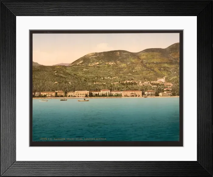 Framed Print : The Grand Hotel, Gardone, Lake Garda, Italy Framed Print : The Grand Hotel, Gardone, Lake Garda, Italy