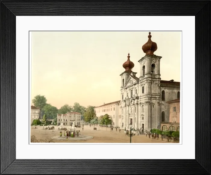 Framed Print : Gorizia, the cathedral, Istria, Austro-Hungary Framed Print : Gorizia, the cathedral, Istria, Austro-Hungary